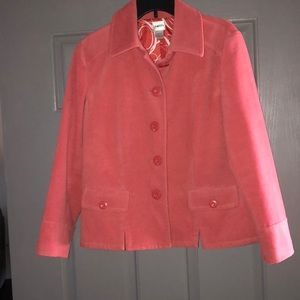 Chico’s JacketFully lined salmon color size 2